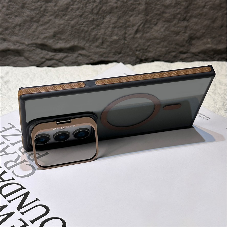 Luxury Shockproof Matte Magnetic Anti-Fingerprint Mobile Phone Case for Samsung Galaxy S26 S25 S24 S23 Ultra