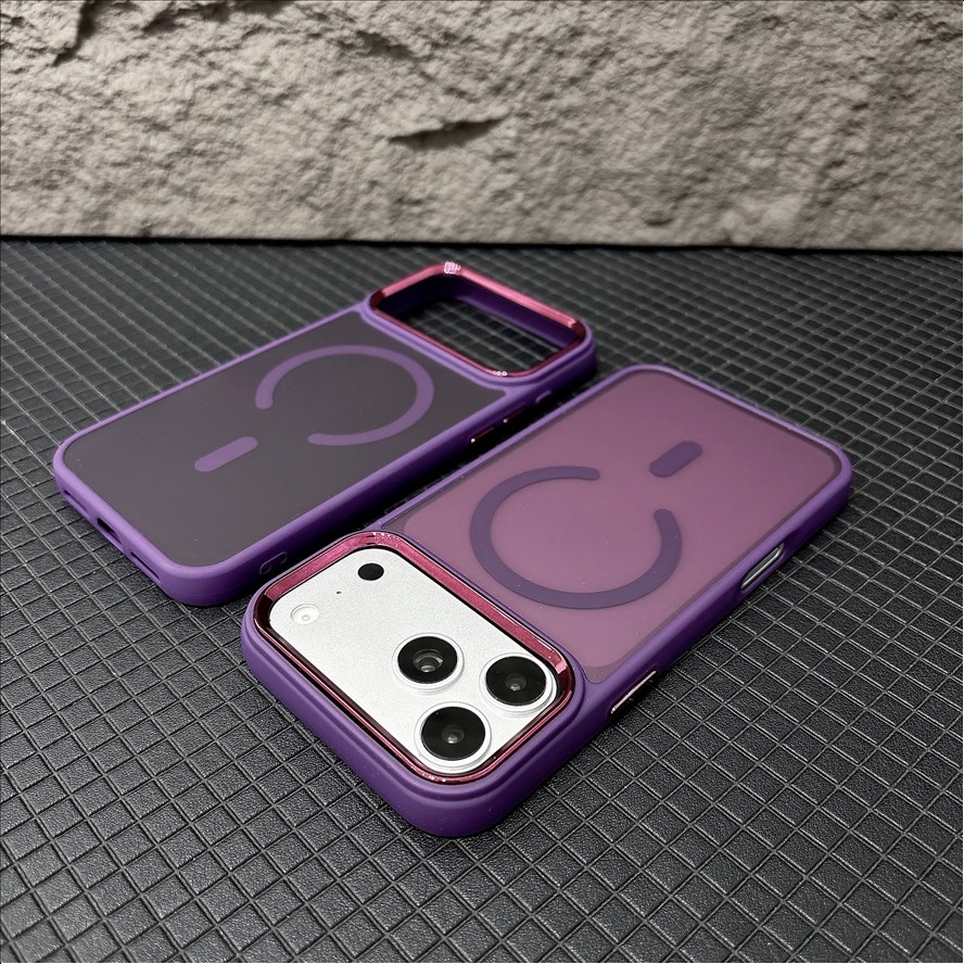 Translucent Magnetic Matte Phone Case For iPhone 18 17 16 15 14 13 Pro Max Air Plus
