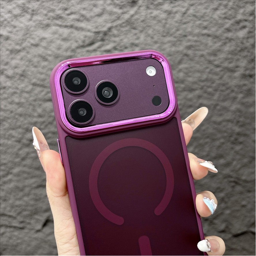 Translucent Magnetic Matte Phone Case For iPhone 18 17 16 15 14 13 Pro Max Air Plus