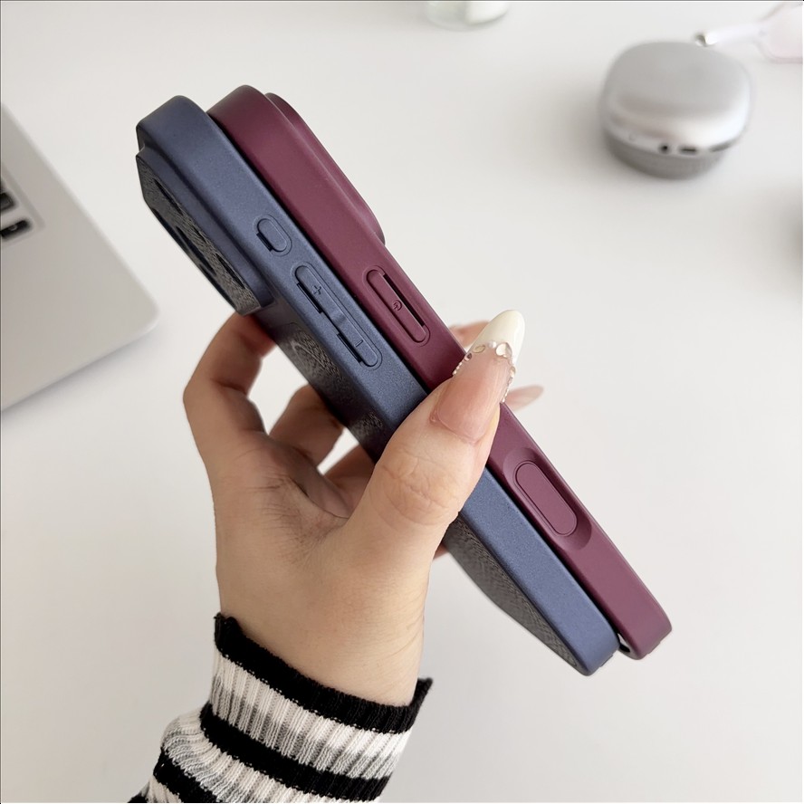 Litchi Texture Leather Magnetic Phone Case for Iphone, Antishock Minimalist Luxury for Iphone Mobile Cover